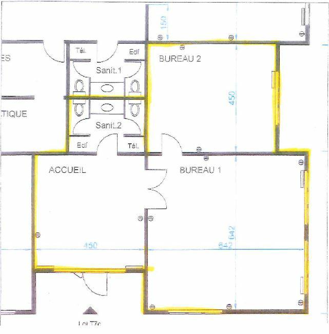 Bureau Saint-Jean-de-Braye 93m² Location bureau Saint-Jean-de-Braye Loiret OLBUR2420633 1